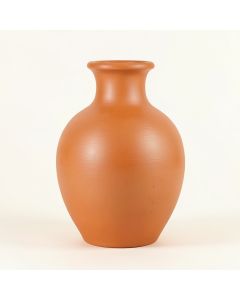 Aspen Bend Empty Decorative Vase - Terracotta (synthetic illustration; no displayed measurements)