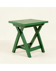Shore Bluff Compact Balcony Table - Green (synthetic illustration; no displayed measurements)