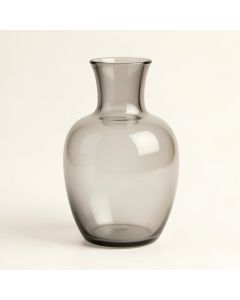 Sage Arc Empty Decorative Vase - Gray (synthetic illustration; no displayed measurements)