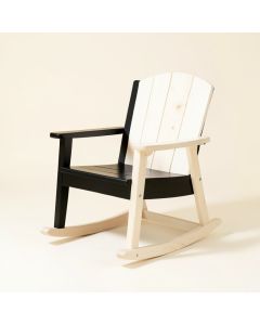 Clintonville Solid Wood Rocking Chair (synthetic illustration; no displayed measurements)