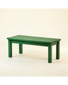 Juniper Edge Indoor Bench - Green (synthetic illustration; no displayed measurements)