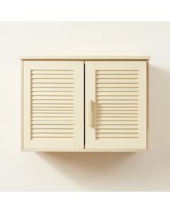 Olive Crossing Wall-Mounted Entry Cabinet - Cream (synthetic illustration; no displayed measurements)