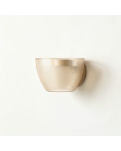 Ash Bend Wall Sconce Mounted On A Plain Wall - Beige (synthetic illustration; no displayed measurements)