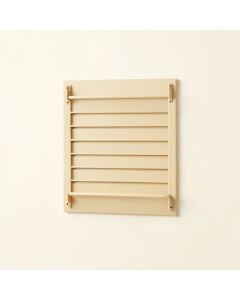 Lake Crest Empty Wall-Mounted Tool Organizer Panel - Beige (synthetic illustration; no displayed measurements)