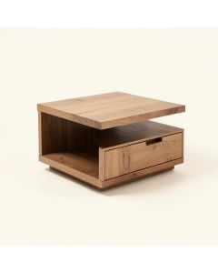 Pelaez Solid Wood Coffee Table With Storage (synthetic illustration; no displayed measurements)