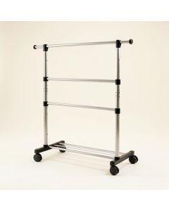 Wayfair Basics® 60 '' W Garment Rack (synthetic illustration; no displayed measurements)