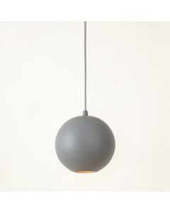 Lake Crossing Pendant Light Suspended From One Plain Cable - Gray (synthetic illustration; no displayed measurements)