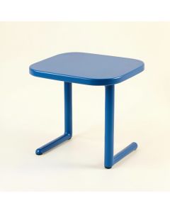 Olive Crossing Compact Balcony Table - Blue (synthetic illustration; no displayed measurements)