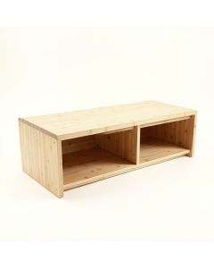 Heath Dale Shoe Storage Bench - Beige (synthetic illustration; no displayed measurements)