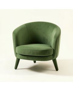 Rowan Edge Upholstered Armchair - Green (synthetic illustration; no displayed measurements)