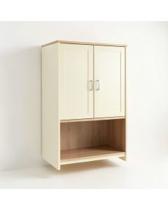 Holly Bend Wall-Mounted Laundry Cabinet - Cream (synthetic illustration; no displayed measurements)
