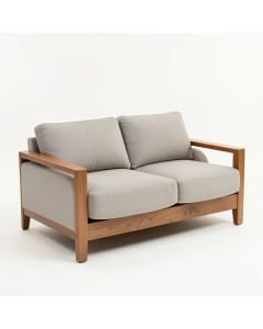 Elisa 65 '' Round Arm Slipcovered Loveseat (synthetic illustration; no displayed measurements)