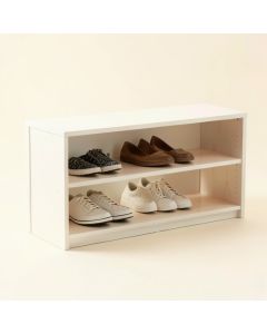 Hallway 6 Pair Shoe Storage Bench (synthetic illustration; no displayed measurements)