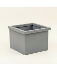 Stone Brook Closed Outdoor Storage Box - Gray (synthetic illustration; no displayed measurements)