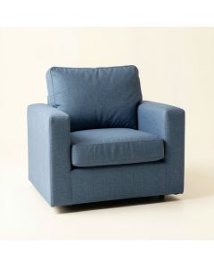 Wren Branch Upholstered Armchair - Blue (synthetic illustration; no displayed measurements)