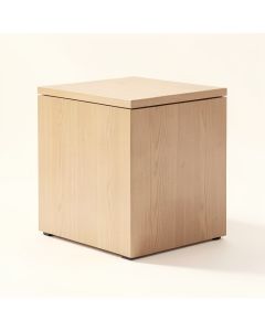 Plain End Table (synthetic illustration; no displayed measurements)