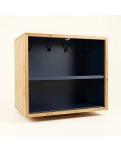 Holly Arc Empty Mug-Storage Cabinet Insert - Navy (synthetic illustration; no displayed measurements)