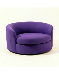 Felisita 74.8 '' Linen Round Arm Sofa (synthetic illustration; no displayed measurements)