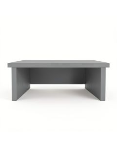 Spruce Crossing Desktop Monitor Riser - Gray (synthetic illustration; no displayed measurements)
