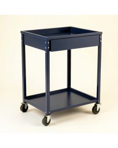 Cove Crossing Empty Rolling Workshop Cart - Navy (synthetic illustration; no displayed measurements)