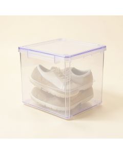 Easy Access Shoe Storage Box (synthetic illustration; no displayed measurements)