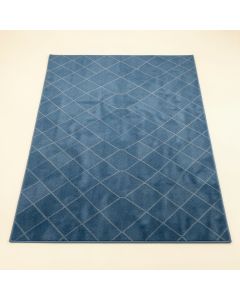 Birch Crest Rectangular Area Rug - Blue (synthetic illustration; no displayed measurements)
