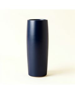 Slate Arc Empty Decorative Vase - Navy (synthetic illustration; no displayed measurements)