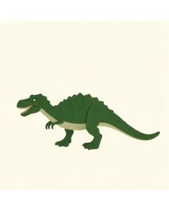 3 Piece Medium Dinosaurs Wall Decal Set (synthetic illustration; no displayed measurements)