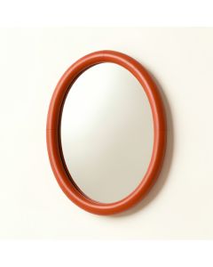 Cliff Crossing Framed Wall Mirror - Terracotta (synthetic illustration; no displayed measurements)