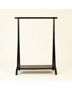 Cedar Branch Empty Garment Rack - Black (synthetic illustration; no displayed measurements)