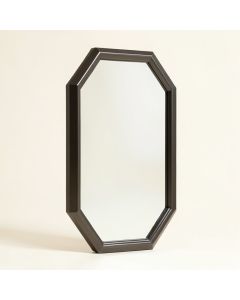 Kate And Laurel Calter Large Elongated Octagon Frame Wall Mirror (synthetic illustration; no displayed measurements)