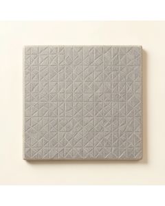 Holly Crossing Uninstalled Square Decorative Tile - Gray (synthetic illustration; no displayed measurements)