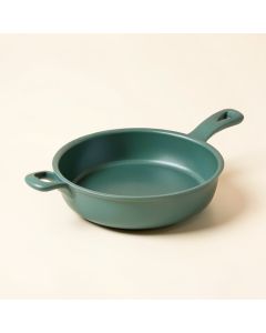 Ayesha Curry Porcelain 9.75 '' Non-Stick Skillet Set (synthetic illustration; no displayed measurements)