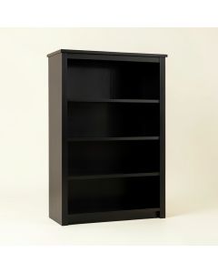 Glen Field Freestanding Bookcase - Black (synthetic illustration; no displayed measurements)