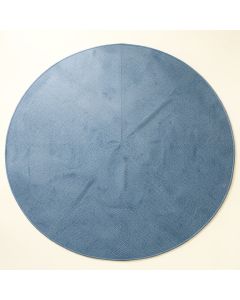 Summit Crest Round Area Rug - Blue (synthetic illustration; no displayed measurements)