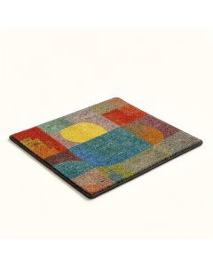 Sharpsburg Welcome Kingdom 30 '' X 18 '' Non-Slip Outdoor Door Mat (synthetic illustration; no displayed measurements)