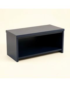 Field Crest Shoe Storage Bench - Navy (synthetic illustration; no displayed measurements)