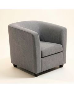 Khue Upholstered Parsons Chair In Gray (synthetic illustration; no displayed measurements)