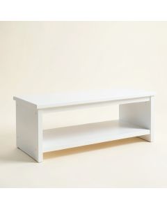 Olive Canyon Indoor Bench - White (synthetic illustration; no displayed measurements)