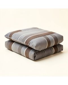 Malad Striped Print Comforter Set (synthetic illustration; no displayed measurements)