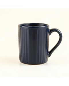 Shore Bridge Ceramic Mug - Navy (synthetic illustration; no displayed measurements)