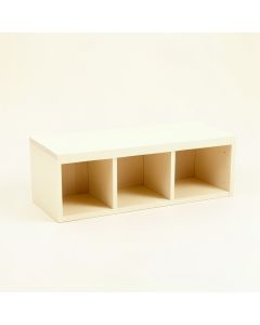 Briar Crossing Shoe Storage Bench - Ivory (synthetic illustration; no displayed measurements)