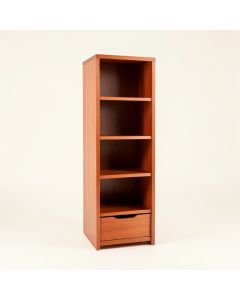 Holly Bluff Narrow Cubby Tower - Terracotta (synthetic illustration; no displayed measurements)