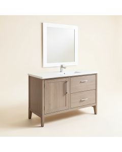 Adriano 18 '' Single Bathroom Vanity Set (synthetic illustration; no displayed measurements)