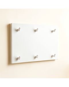 Linden Arc Empty Wall-Mounted Tool Organizer Panel (synthetic illustration; no displayed measurements)