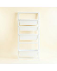 Ash Bluff Empty Vertical Garden Frame - White (synthetic illustration; no displayed measurements)