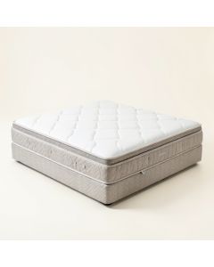 Beautyrest Platinum 15 '' Firm Pillow Top Hybrid Mattress And Box Spring Set (synthetic illustration; no displayed measurements)