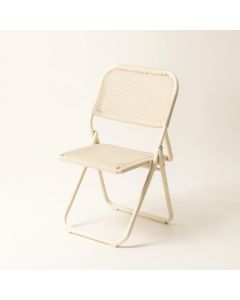 Olive Crossing Folding Outdoor Chair - Ivory (synthetic illustration; no displayed measurements)