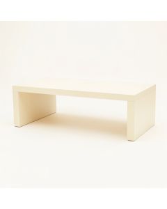 Hill Dell Desktop Monitor Riser - Cream (synthetic illustration; no displayed measurements)