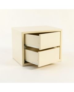 Field Branch Small-Parts Storage Drawer Cabinet - Cream (synthetic illustration; no displayed measurements)